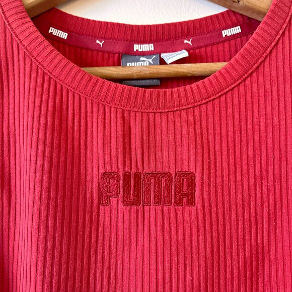 PUMA Ribbed Sleeveless Top _Size: Medium - Picture 3 of 10